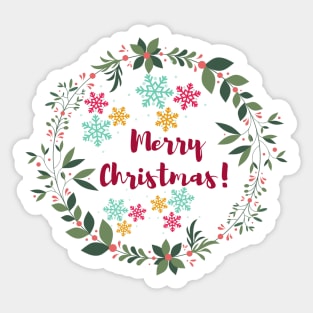 Merry Christmas Sticker